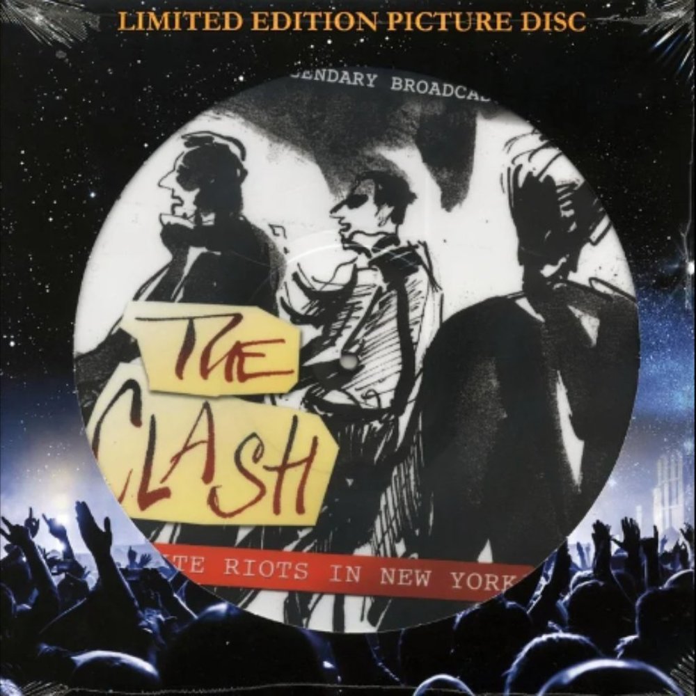 The Clash White Riots In New York Picture Disc ~ Numb/Ltd Ed of 500 ~New/Sealed!